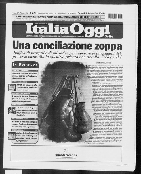 Italia oggi : quotidiano di economia finanza e politica